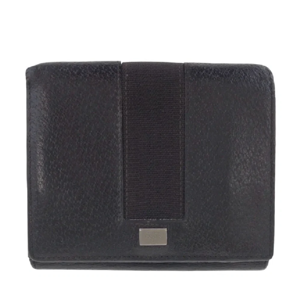 Black Leather Gucci Wallet